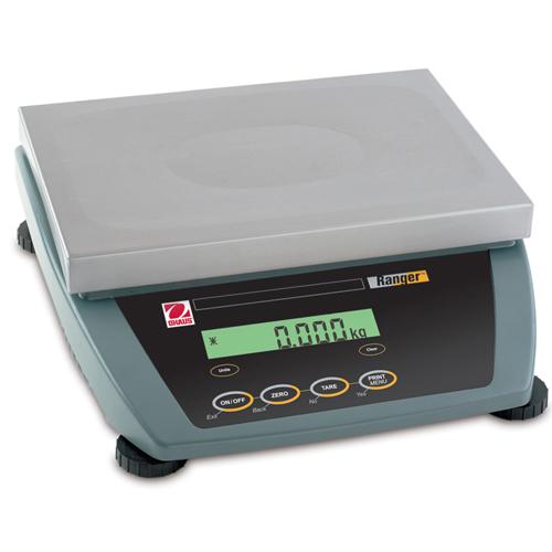 Ohaus RD15LM/3 with 2nd RS232 and NiMH Ranger High Resolution Bench Scale Legal for Trade, 15000 g x 0.05 g