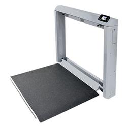 Detecto 7Wall-Mount Fold-Up Wheelchair Scale 