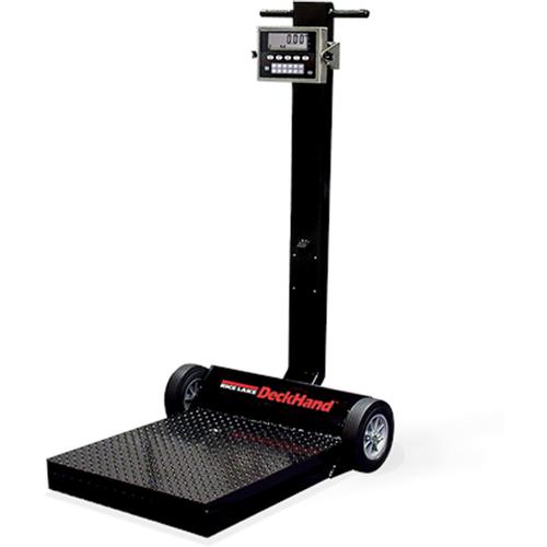 Rice Lake 69527-590-DC Deckhand Rough-n-Ready Portable Bench Scale Legal For Trade 2000 x 1 lb
