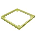 LP Scale LP7620-PIT-36 Mild Steel Floor Scale Pit Frame for 36 x 36 Inch - 10K